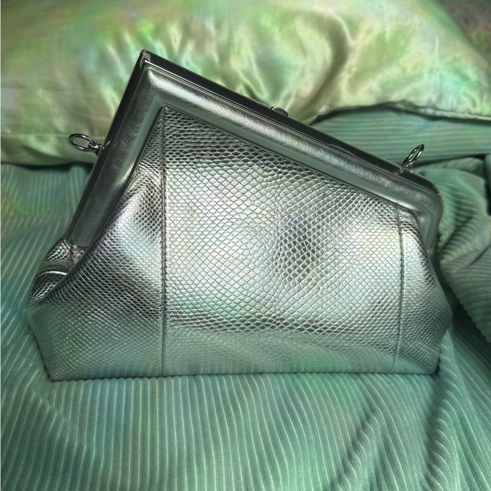 FENDI BNIB Fendi First Silver Python - Picture 7 of 16